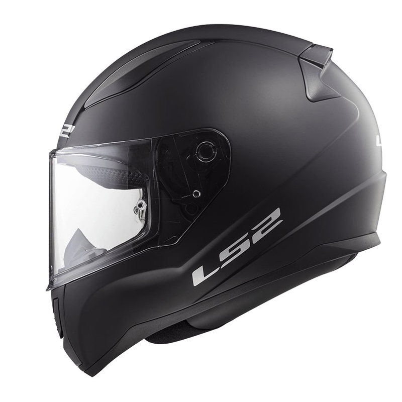 Dziecięcy integralny kask motocyklowy LS2 FF353 Rapid Mini Single Mono mat-czarny