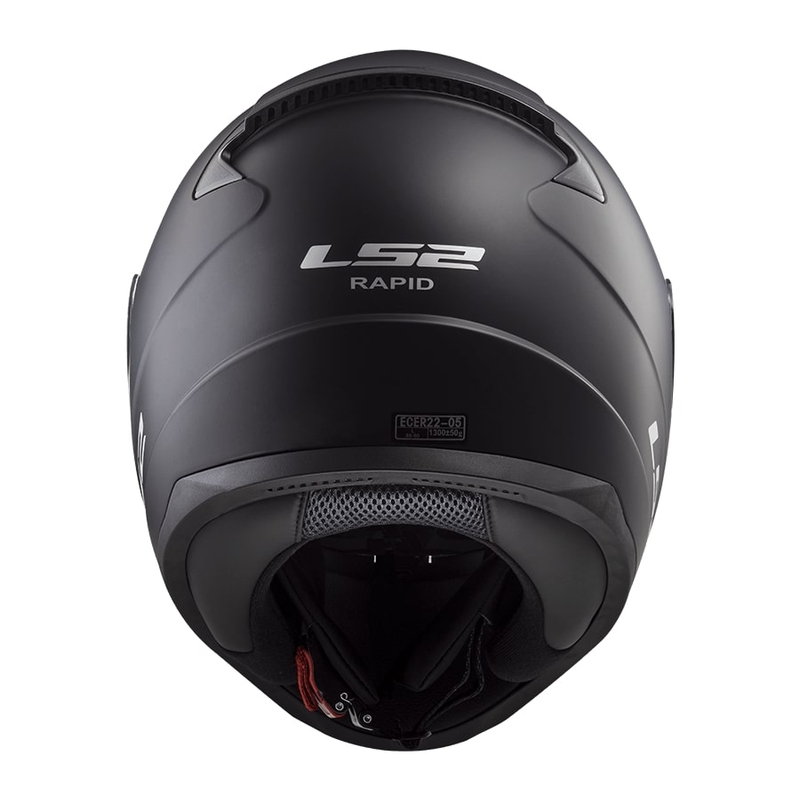 Dziecięcy integralny kask motocyklowy LS2 FF353 Rapid Mini Single Mono mat-czarny