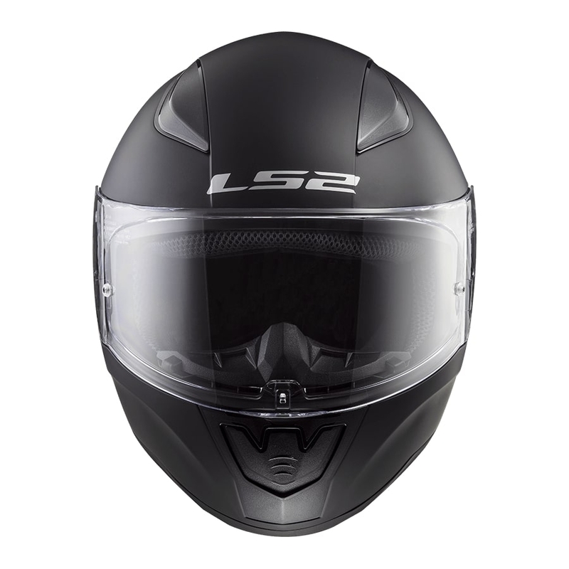 Dziecięcy integralny kask motocyklowy LS2 FF353 Rapid Mini Single Mono mat-czarny