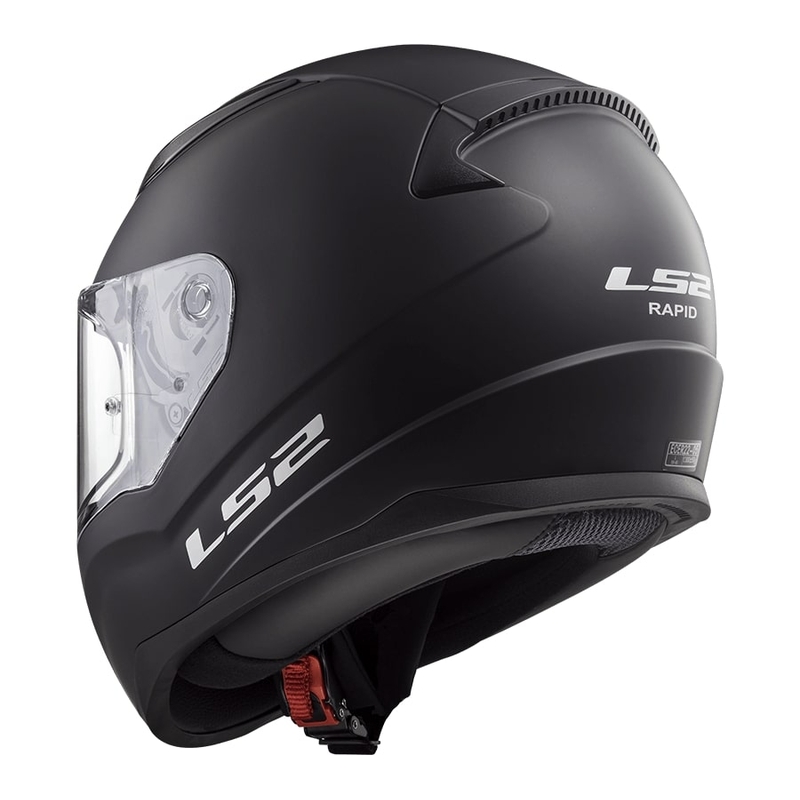 Dziecięcy integralny kask motocyklowy LS2 FF353 Rapid Mini Single Mono mat-czarny