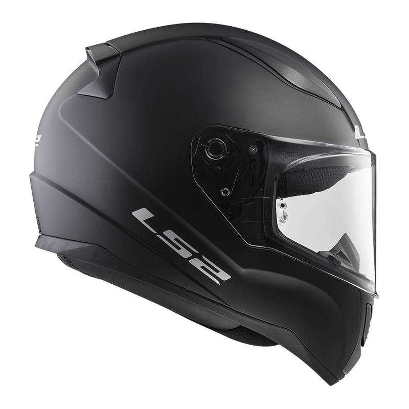 Dziecięcy integralny kask motocyklowy LS2 FF353 Rapid Mini Single Mono mat-czarny