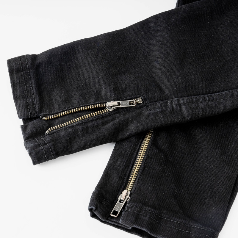 Damskie jeansy motocyklowe Rebelhorn Ash Black wyprzedaż
