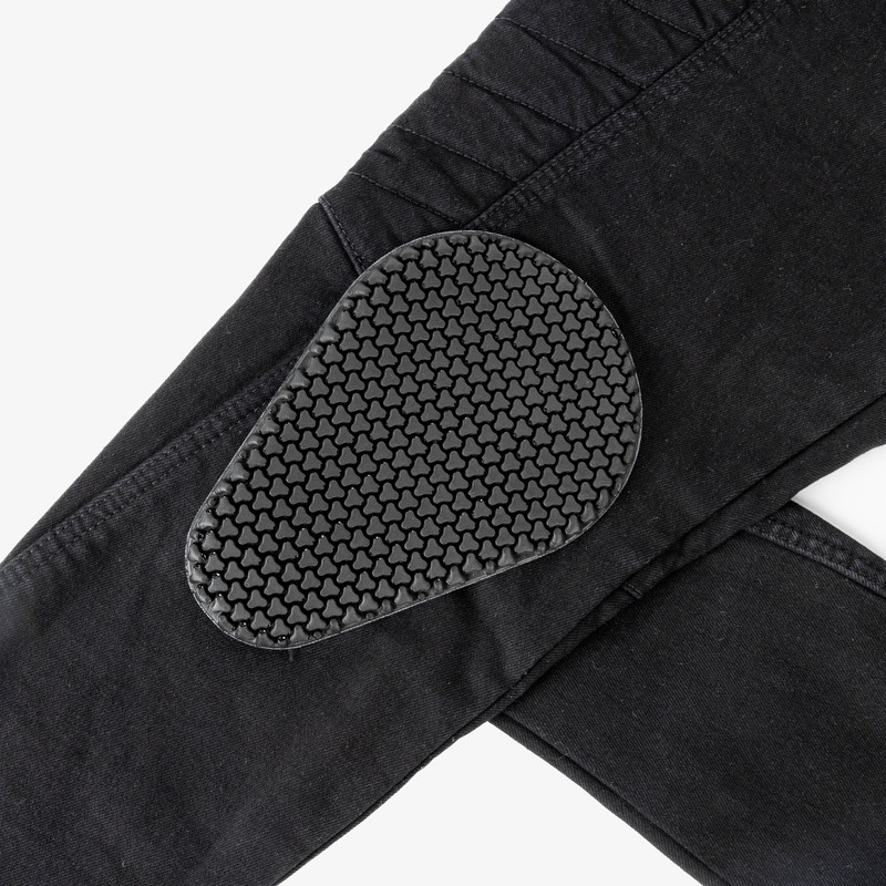 Damskie jeansy motocyklowe Rebelhorn Ash Black wyprzedaż