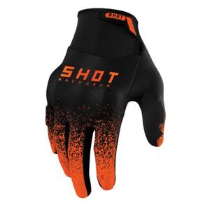 Rękawice motocrossowe Shot Drift Edge 2.0 czarno-pomarańczowe