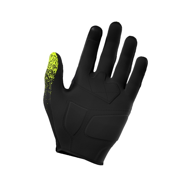 Rękawice motocrossowe Shot Drift Edge 2.0 czarno-fluo żółte