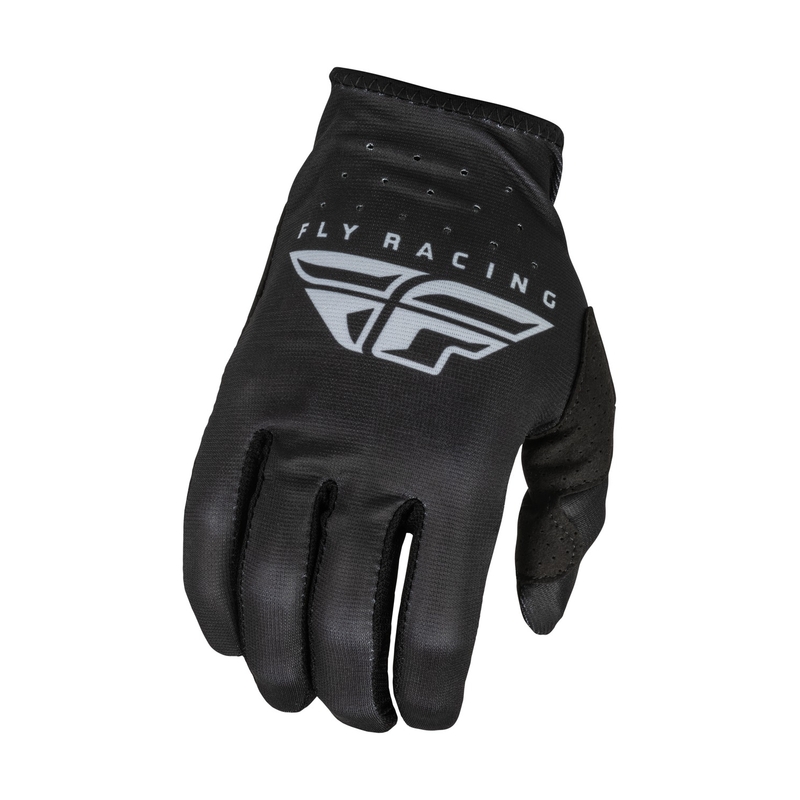 Rękawice motocrossowe FLY Racing Lite 2023 czarno-szare wyprzedaż