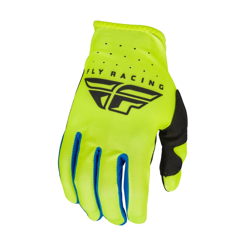 Rękawice motocrossowe FLY Racing Lite 2023 fluo żółto-czarne