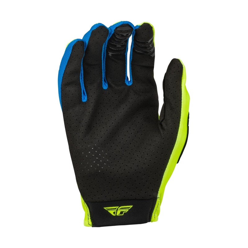 Rękawice motocrossowe FLY Racing Lite 2023 fluo żółto-czarne