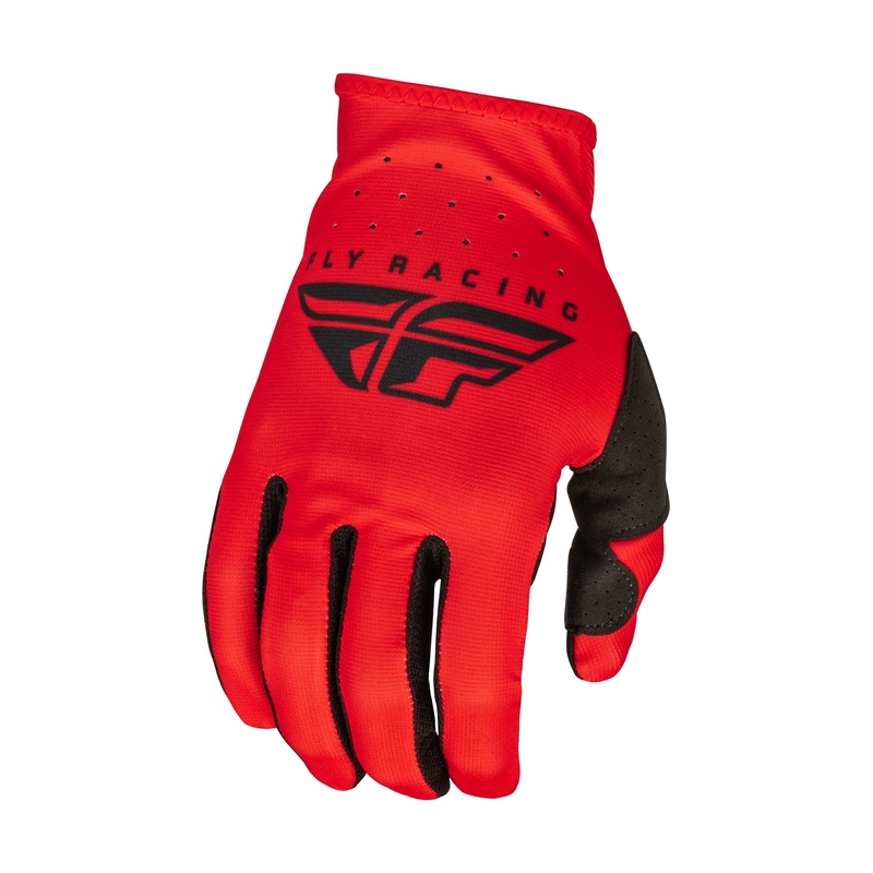 Rękawice motocrossowe FLY Racing Lite 2023 czerwono-czarne