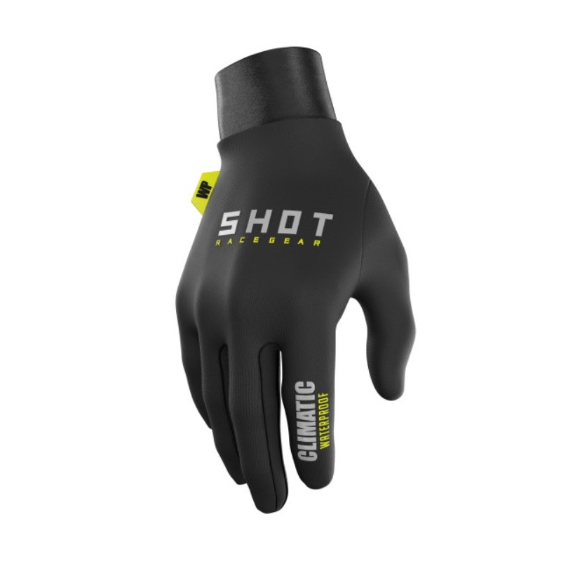 Motocrossowe rękawice Shot Climatic 3.0 czarno-fluo żółte