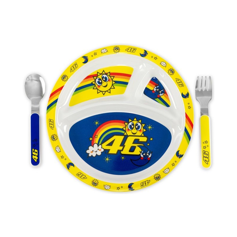 Dziecięcy zestaw jadalny VR46 Valentino Rossi Sun and Moon