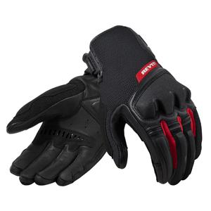 Rękawice motocyklowe Revit Duty czerwono-czarne výprodej