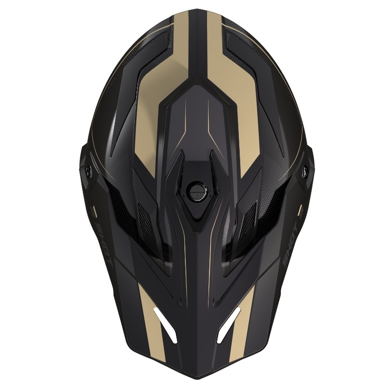 Kask Enduro Shot Trek Rally czarno - beżowy