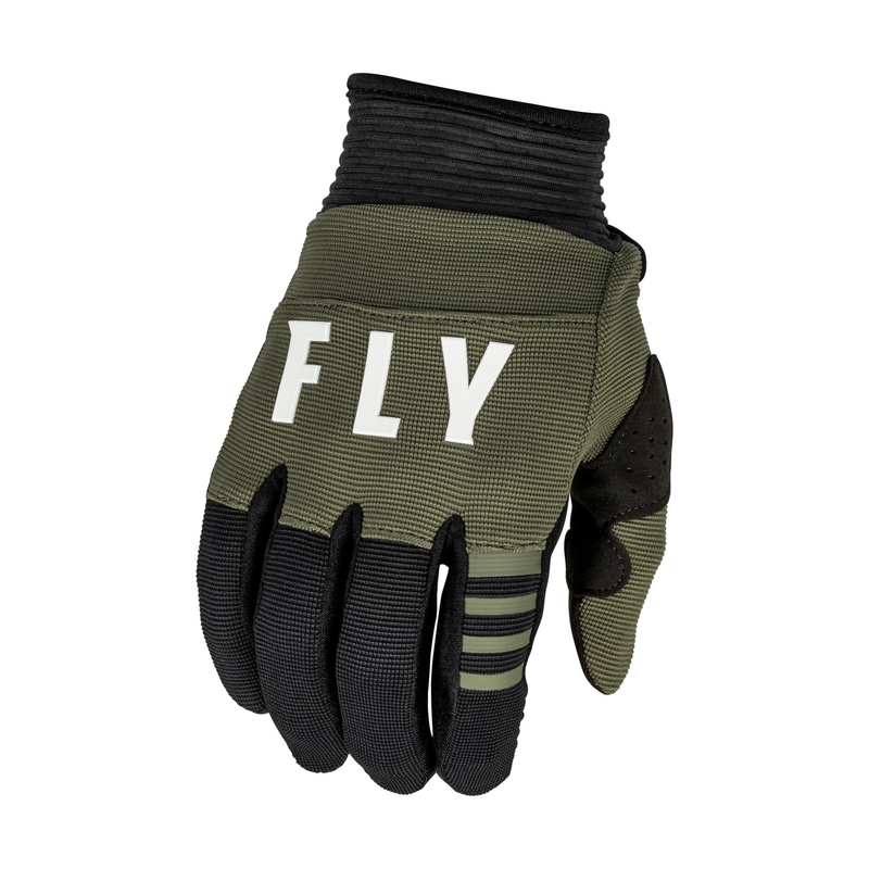 Rękawice motocrossowe FLY Racing F-16 2023 zielono-czarne