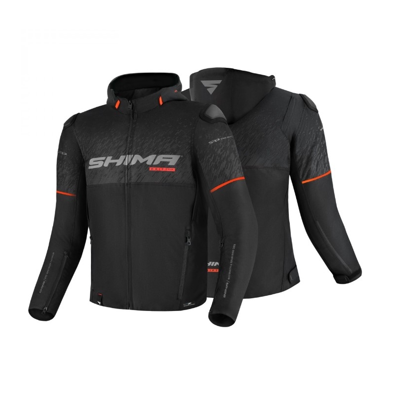 Kurtka motocyklowa Shima Drift+ czarna