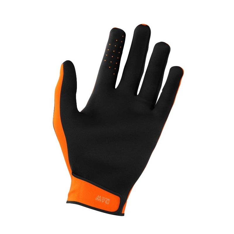 Sprzedam pomarańczowe rękawiczki motocrossowe Shot Raw Kid wyprzedaż