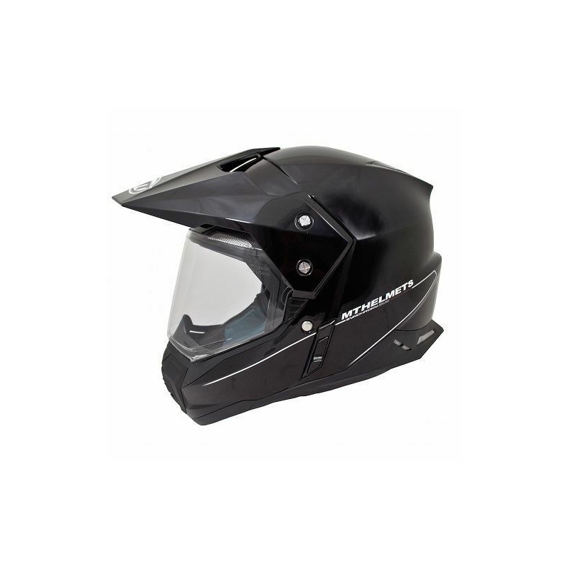 Enduro kask MT Synchrony Duosport SV czarny - II. jakość