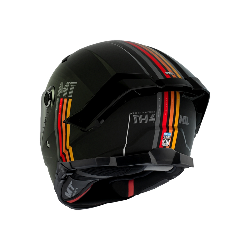 Integrální přilba na motorku MT Thunder 4 SV Mil A11 černá matná výprodej