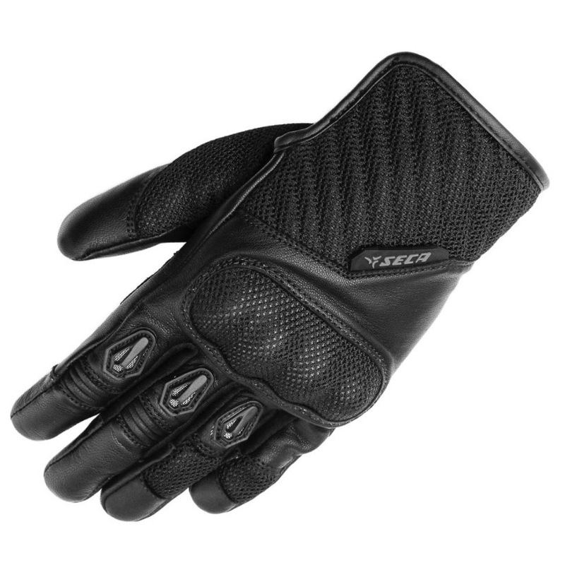 SECA Axis Mesh Gloves black - II. jakość wyprzedaż