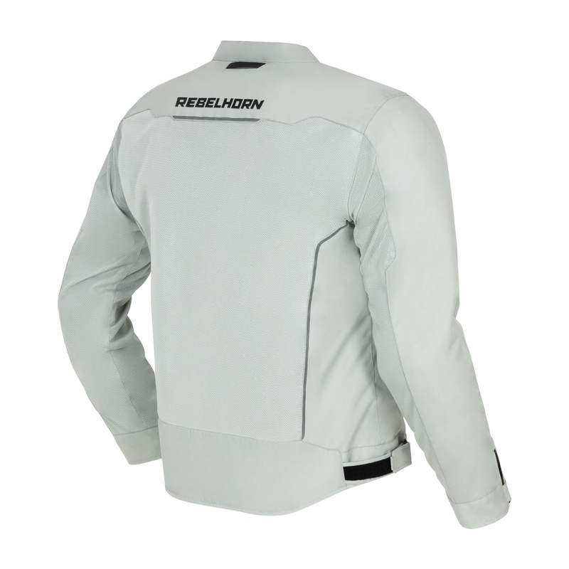 Kurtka motocyklowa Rebelhorn Wave szara