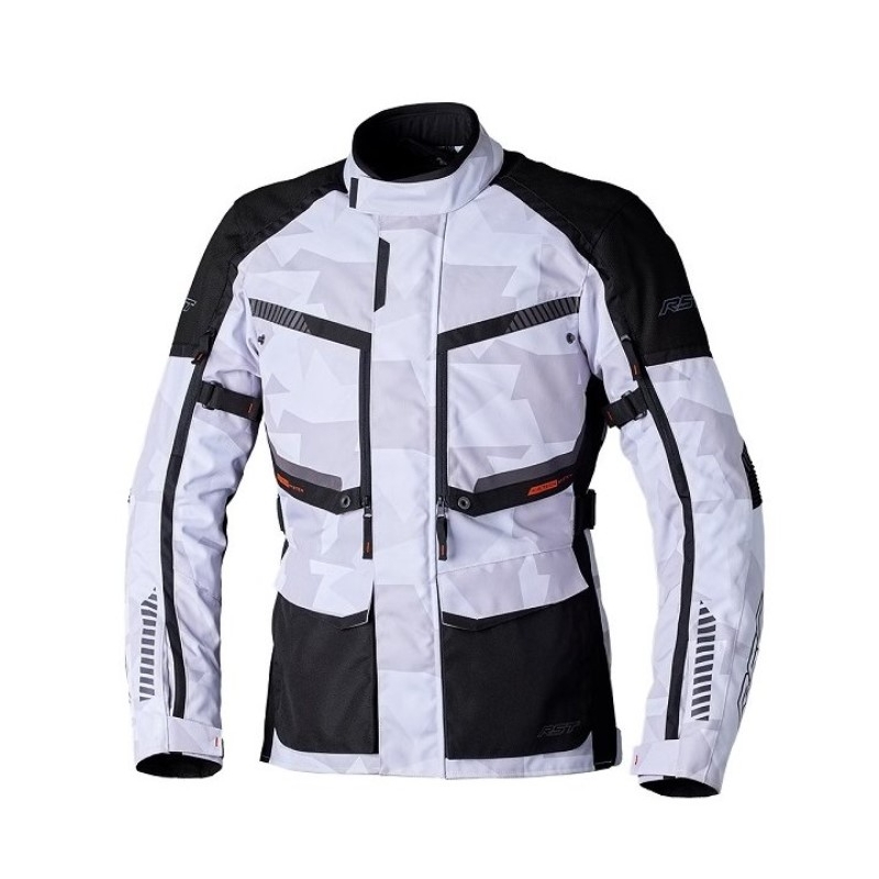 Kurtka motocyklowa RST Maverick Evo black-silver camo outlet wyprzedaż