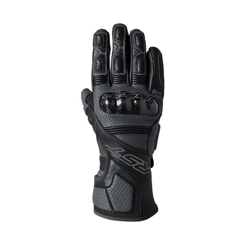 Rękawice motocyklowe RST Fulcrum czarno-szary outlet wyprzedaż