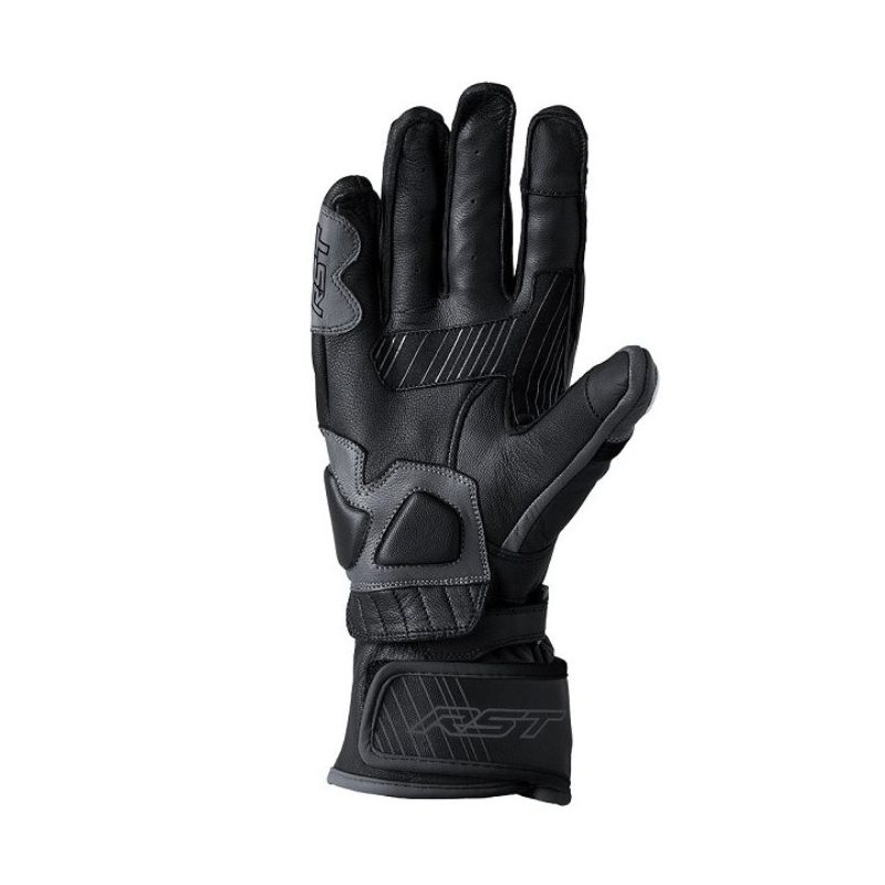 Rękawice motocyklowe RST Fulcrum czarno-szary outlet wyprzedaż