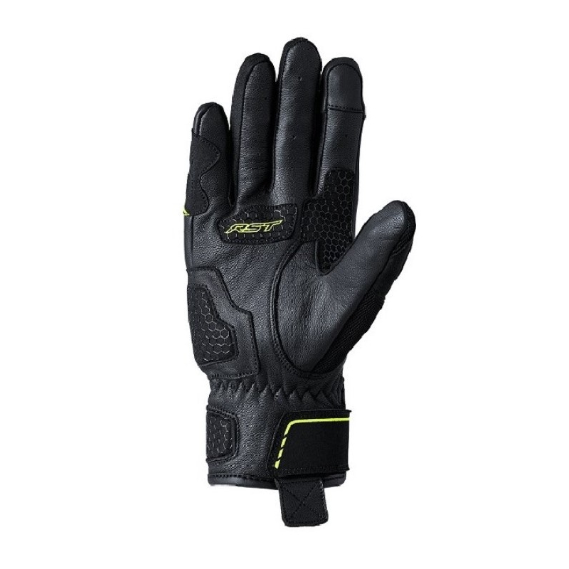 Rękawice motocyklowe RST S-1 Mesh black-fluo yellow outlet wyprzedaż