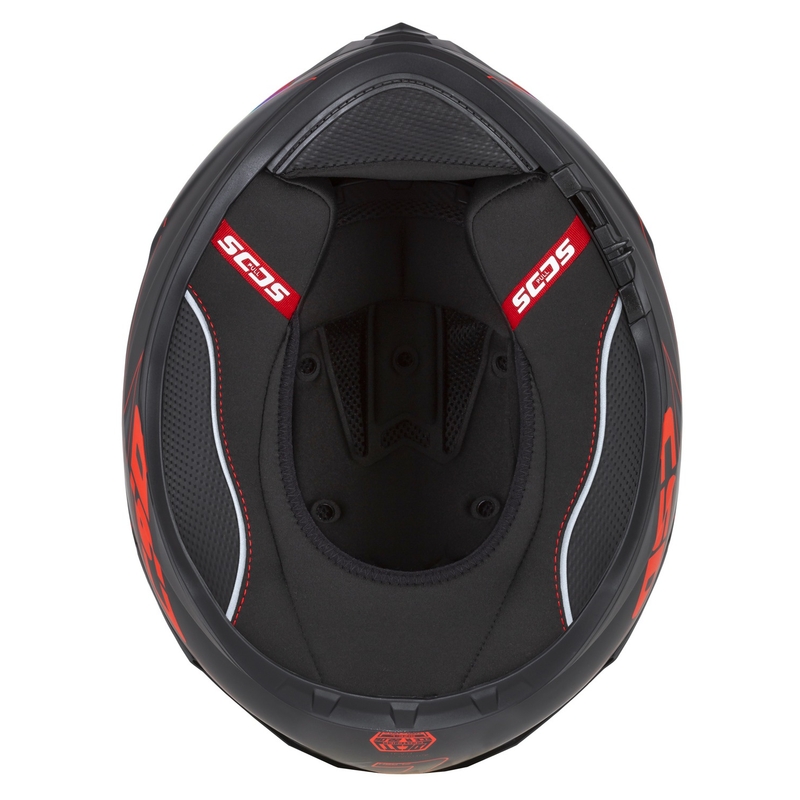 Kask motocyklowy Cassida Integral GT 2.1 Flash Black-Red-Grey