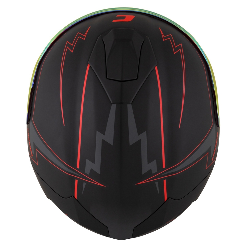 Kask motocyklowy Cassida Integral GT 2.1 Flash Black-Red-Grey