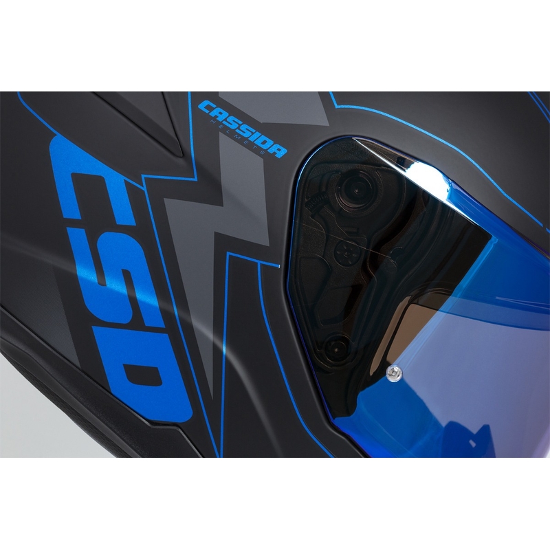 Kask motocyklowy Integral Cassida Integral GT 2.1 Flash black-blue-grey