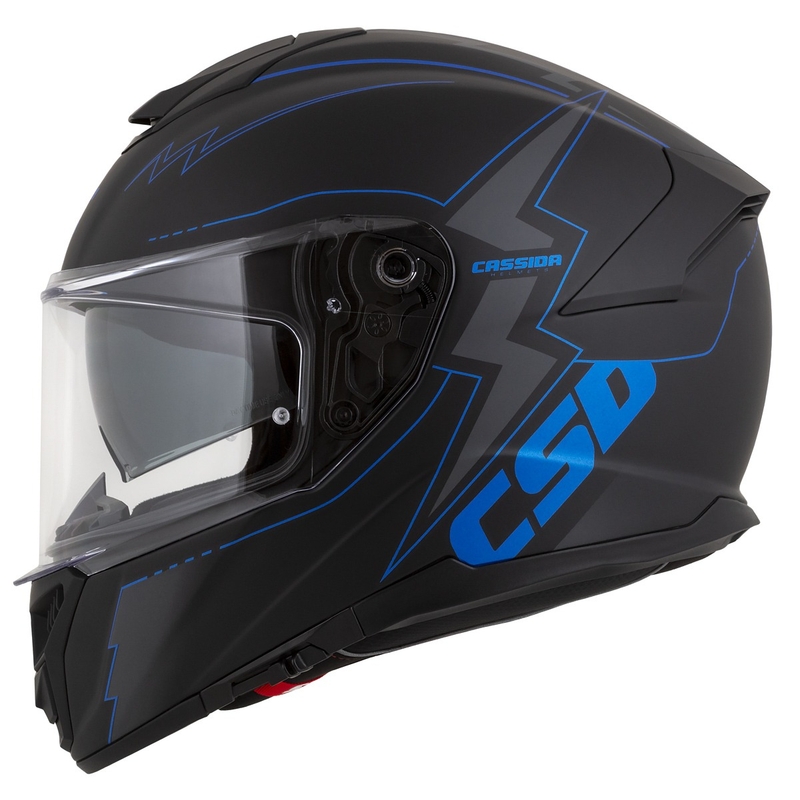Kask motocyklowy Integral Cassida Integral GT 2.1 Flash black-blue-grey