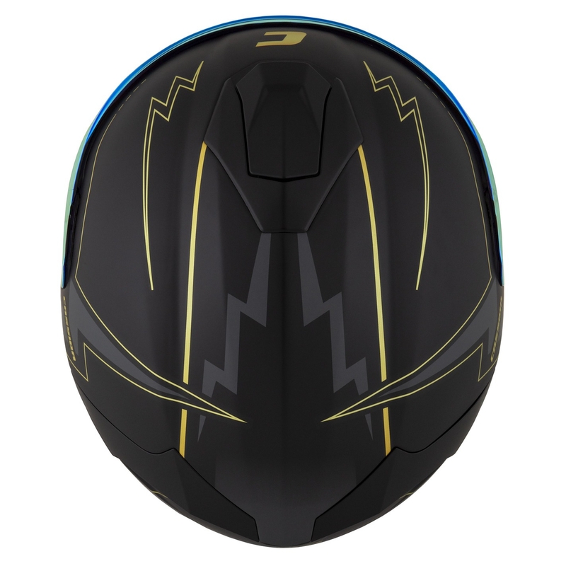 Kask motocyklowy Cassida Integral GT 2.1 Flash czarno-złoto-szary