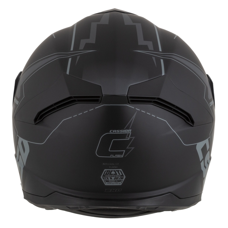 Kask motocyklowy Cassida Integral GT 2.1 Flash Black-Grey Integral.