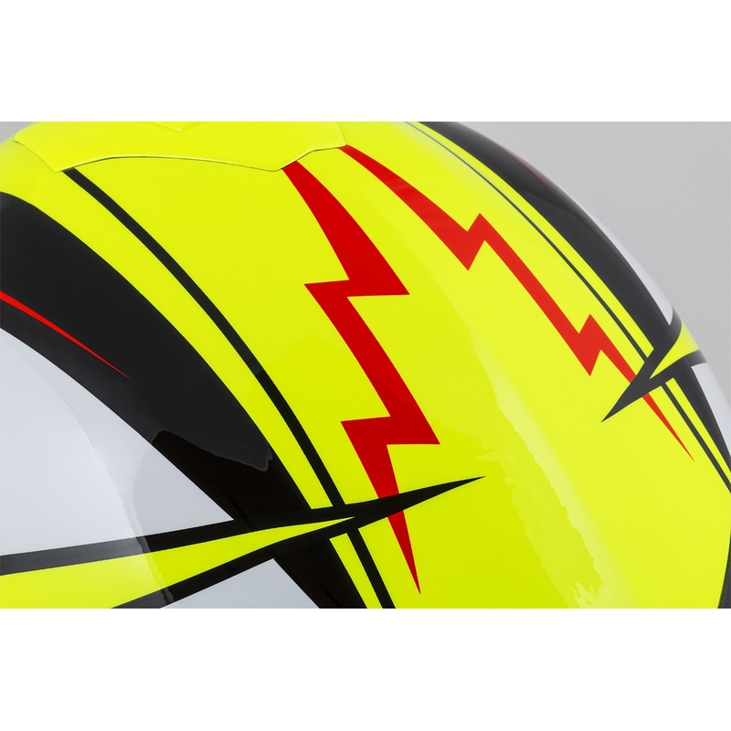 Integral kask motocyklowy Cassida Integral GT 2.1 Flash fluo yellow-red-black-white.