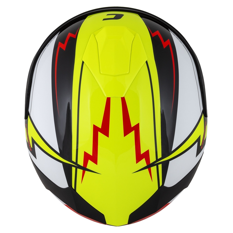 Integral kask motocyklowy Cassida Integral GT 2.1 Flash fluo yellow-red-black-white.