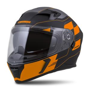 Integralny kask motocyklowy Cassida Integral 3.0 RoxoR czarno-pomarańczowy