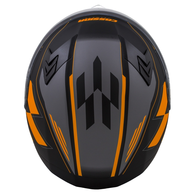 Integralny kask motocyklowy Cassida Integral 3.0 RoxoR czarno-pomarańczowy