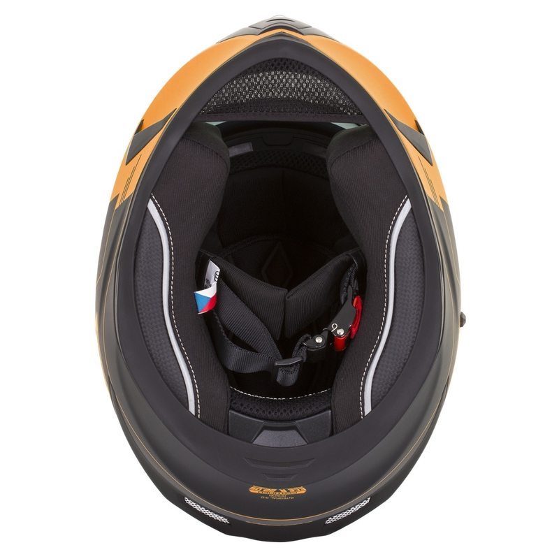 Integralny kask motocyklowy Cassida Integral 3.0 RoxoR czarno-pomarańczowy