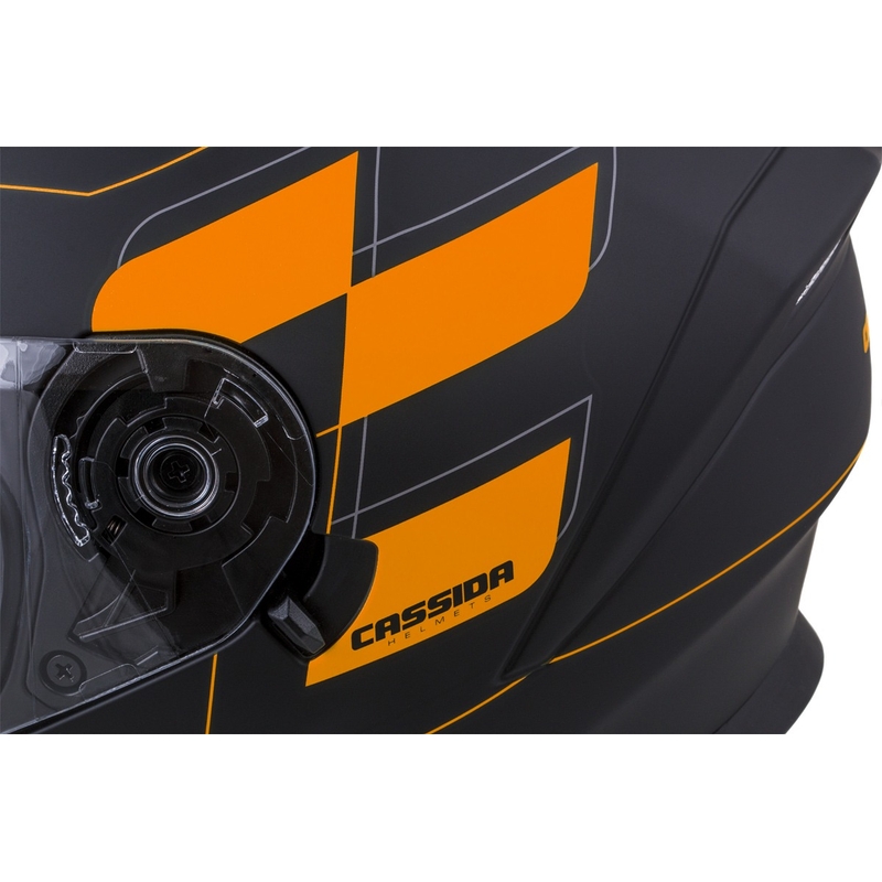 Integralny kask motocyklowy Cassida Integral 3.0 RoxoR czarno-pomarańczowy
