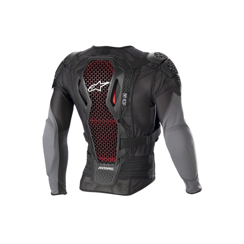 Alpinestars Bionic Plus 2 ochraniacz na ciało czarno-szaro-czerwony