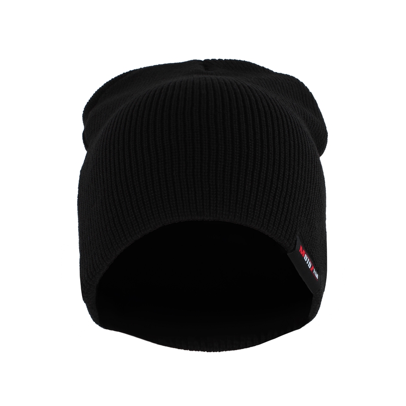 Czapka zimowa MotoZem Basic czarna