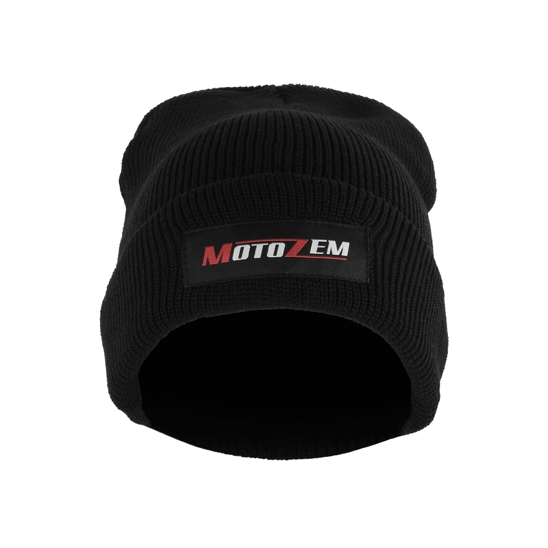 Czapka zimowa MotoZem czarna
