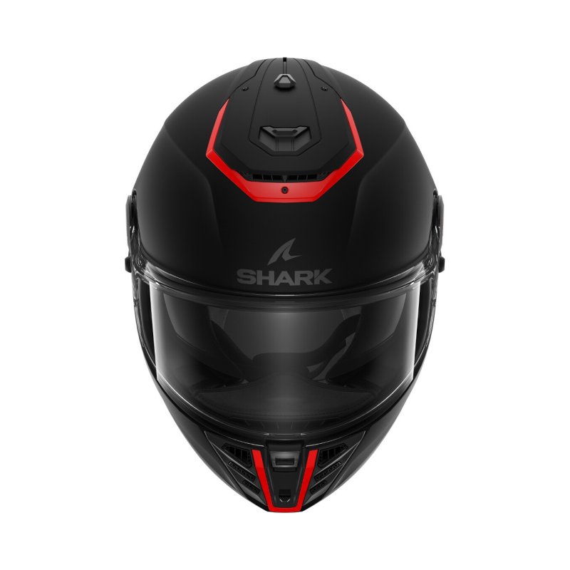 Integralny kask motocyklowy SHARK SPARTAN RS Blank SP czarno-czerwony matowy