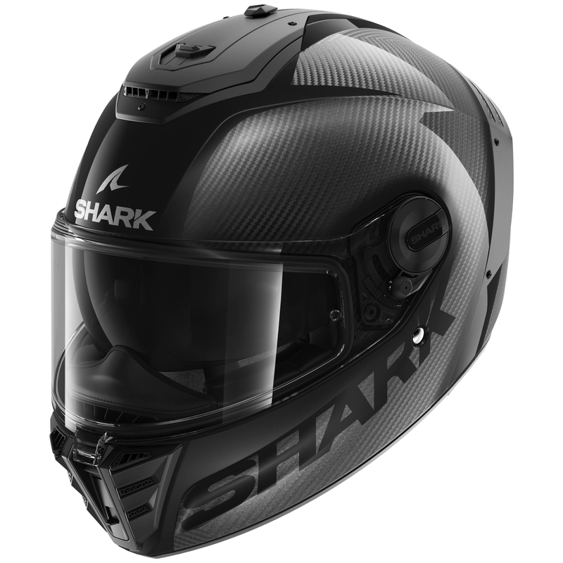 Integralny kask motocyklowy SHARK SPARTAN RS Carbon Skin 2023 czarny