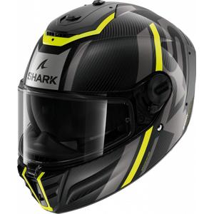 Integralny kask motocyklowy SHARK SPARTAN RS Carbon Shawn black-grey-fluo yellow