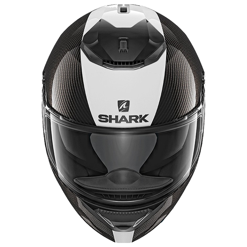 SHARK Spartan Carbon Skin 1.2 czarno-biały integralny kask motocyklowy