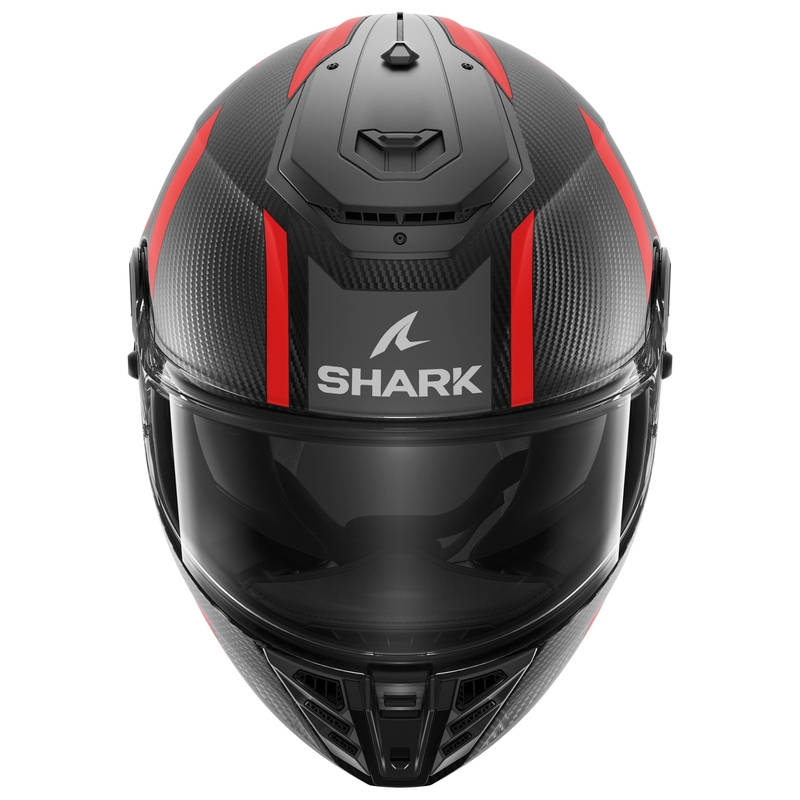 Integralny kask motocyklowy SHARK SPARTAN RS Carbon Shawn Mat black-red