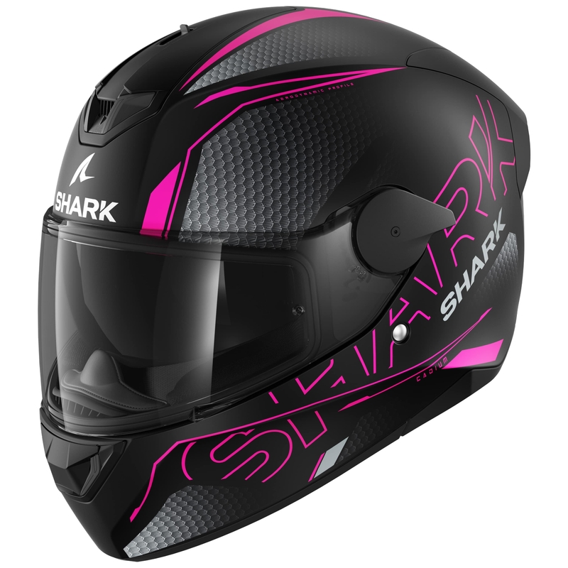 Integralny kask motocyklowy SHARK D-SKWAL 2 Cadium black-pink