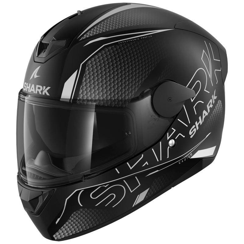 Integralny kask motocyklowy SHARK D-SKWAL 2 Cadium czarno-szary matowy